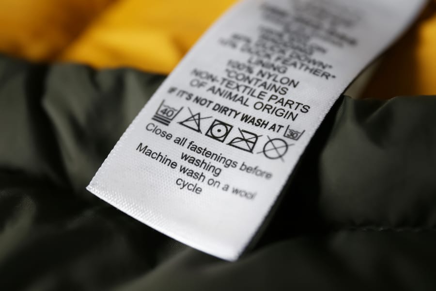 Clothing Label Care Symbols