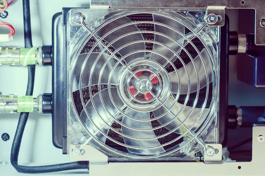 Fan On Air Exchanger