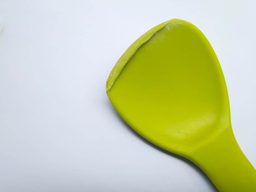 Melted Tupperware Rice Spoon