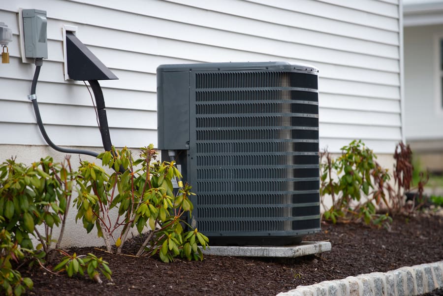 Outdoor Unit Of The Air Conditioner