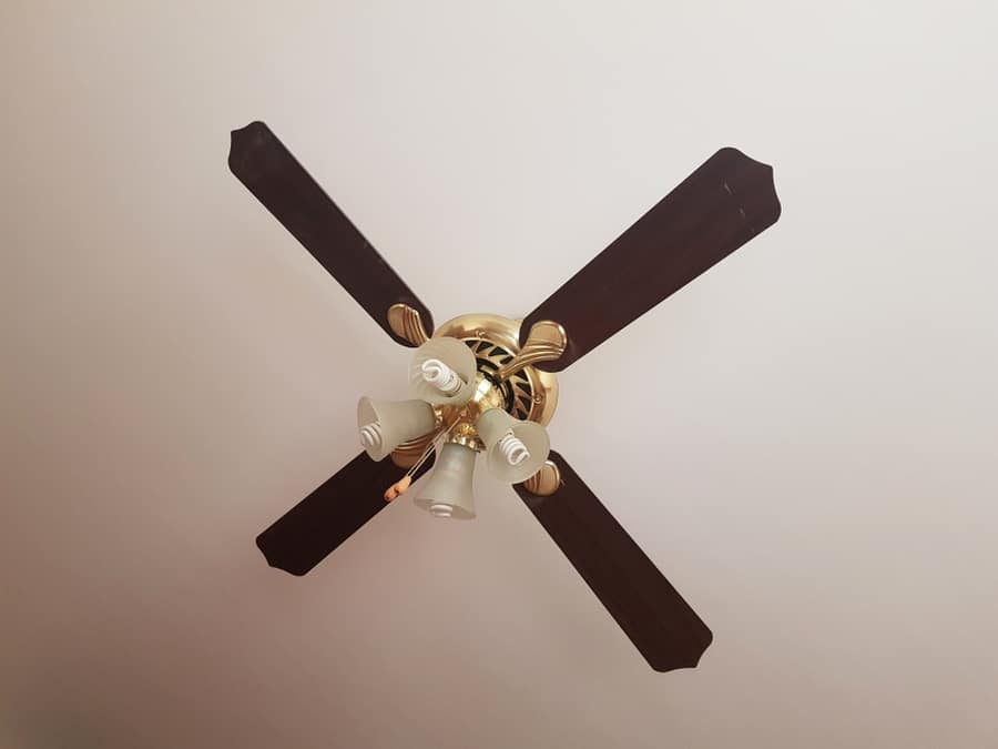 A Ceiling Fan Is A Mechanical Fan Mounted On The Ceiling Of A Room Or Space, Usually Electrically Powered, Suspended From The Ceiling Of A Room, That Uses Hub-Mounted Rotating Blades To Circulate Air.