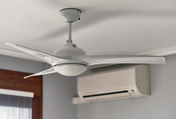 Ceiling Fan And Air Conditioning
