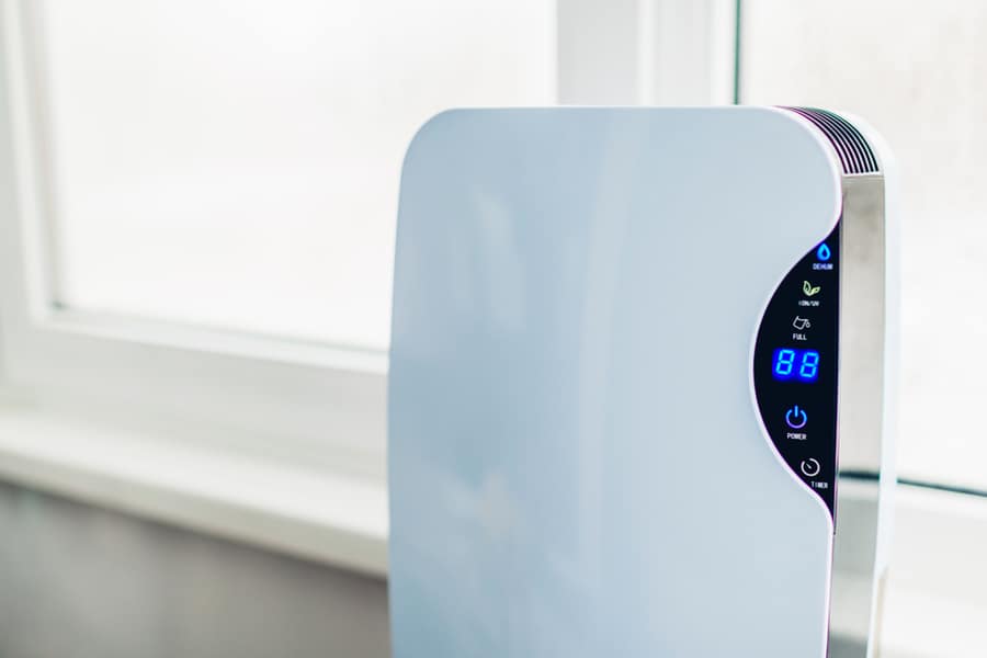Dehumidifier With Touch Panel, Humidity Indicator, Uv Lamp