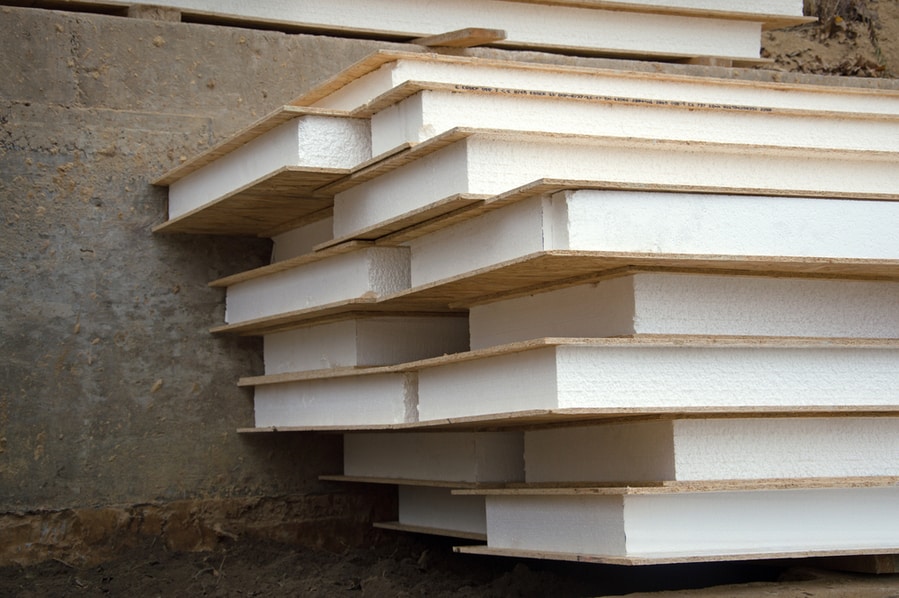 Glued Solid Pine Slices Wafer Structure For Warm Building