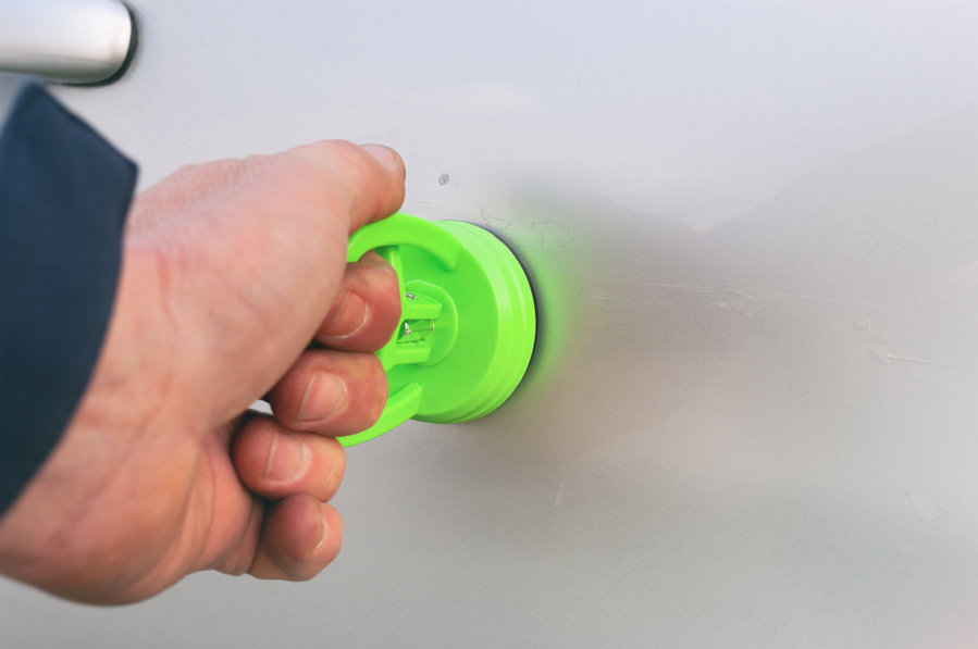 Green Suction Cup