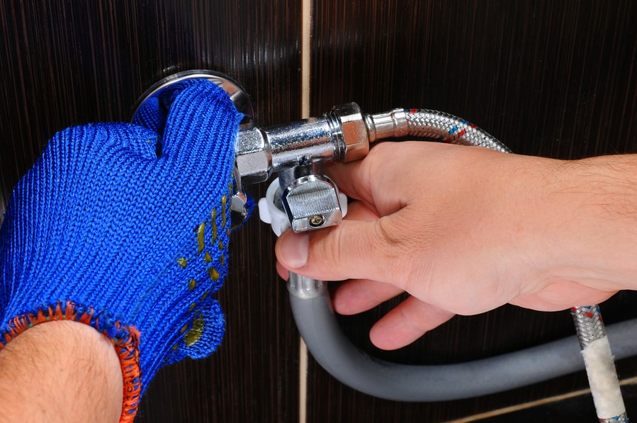 Installation Hoses For Washers Domestic Connection Plumbing Pipes