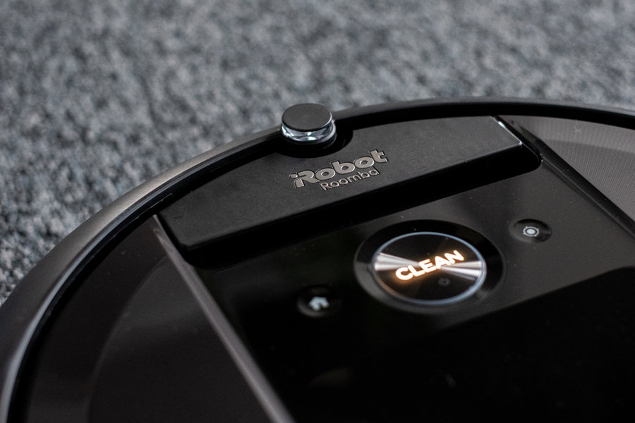 New Irobot Roomba I7+ Robot Vacuum Cleaner Is Displayed For Editorial Purposes