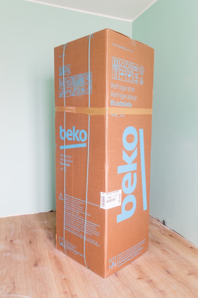A Newly-Bought Beko Fridge Freezer