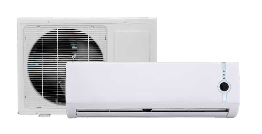 Air Conditioner Isolated On White