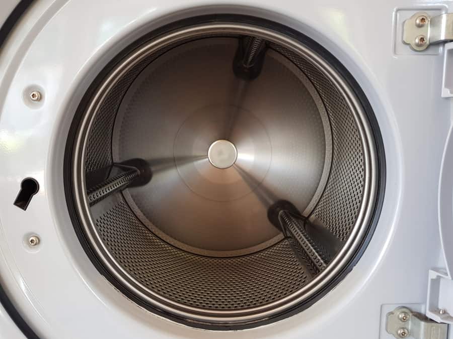 Close Up Of An Internal Of A Dryer Machine