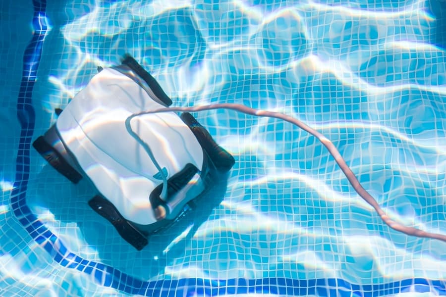 Pool Maintenance With Automatic Robot