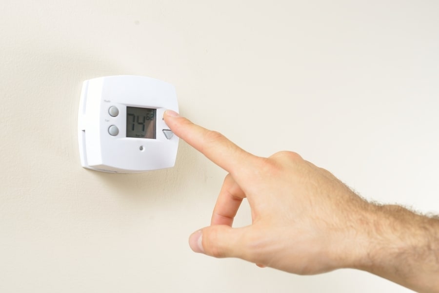Resetting Using Thermostat