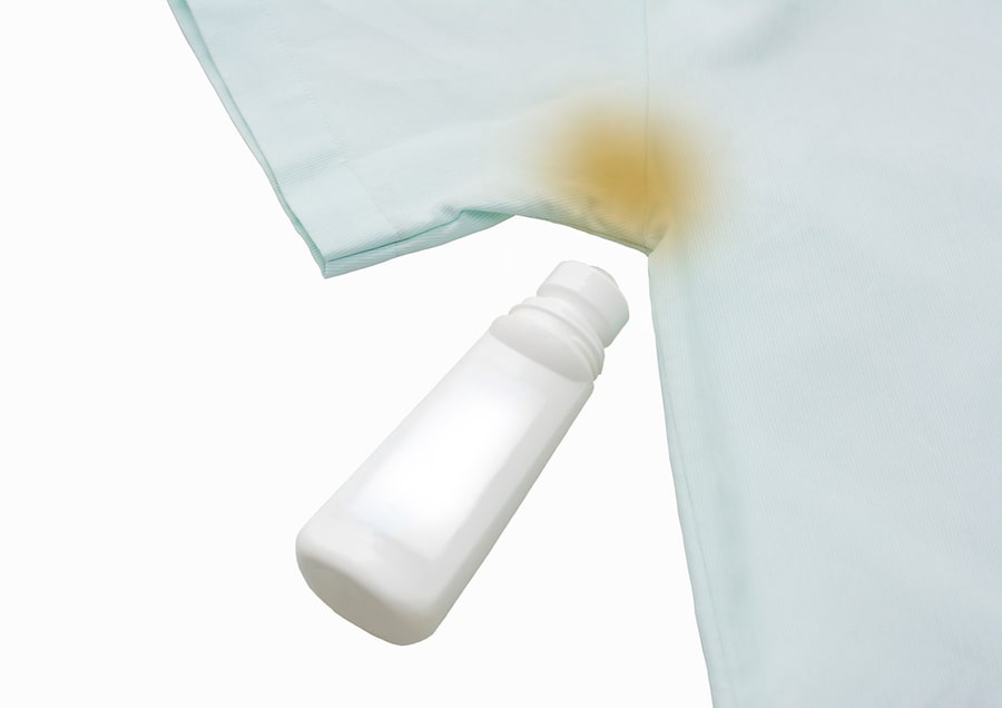 Shirts Dirty Caused By Roll- On Deodorant