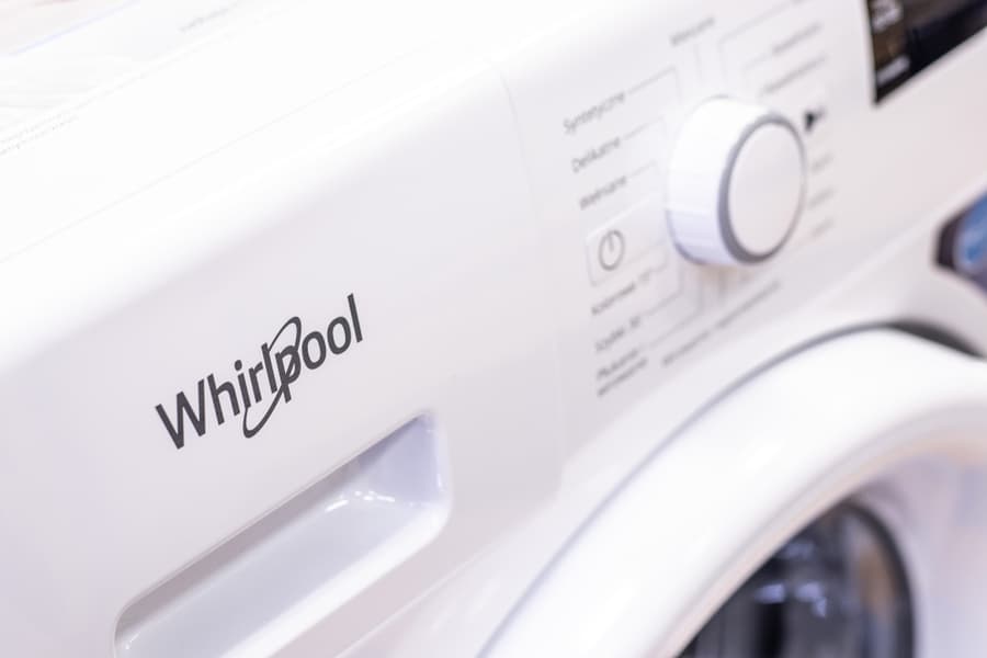 Whirlpool Washing Machine On Display