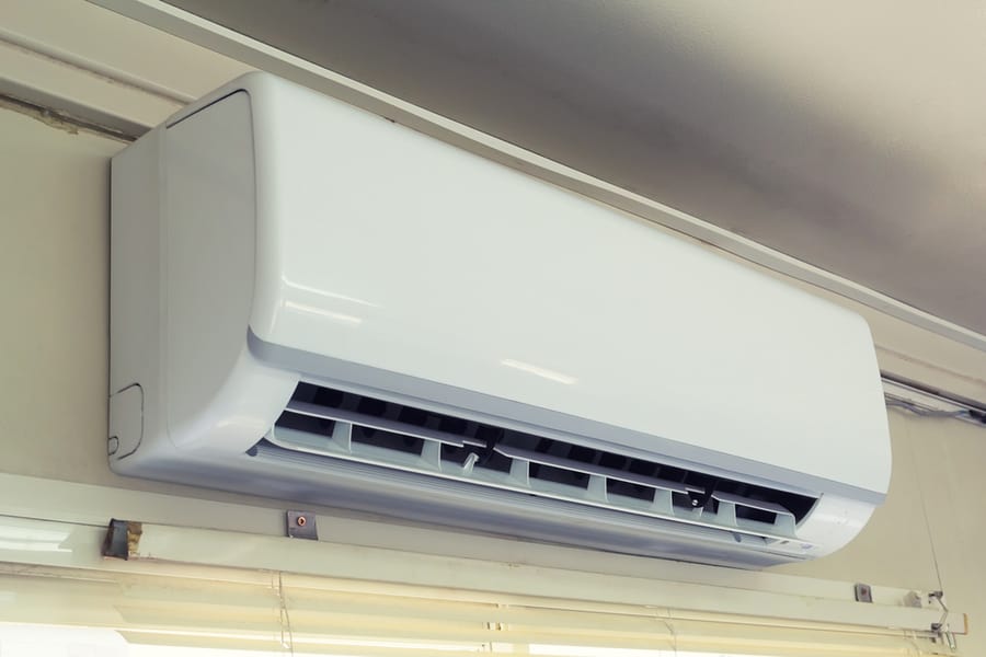 Air Conditioner (Ac) Indoor Unit Or Evaporator And Wall-Mounted