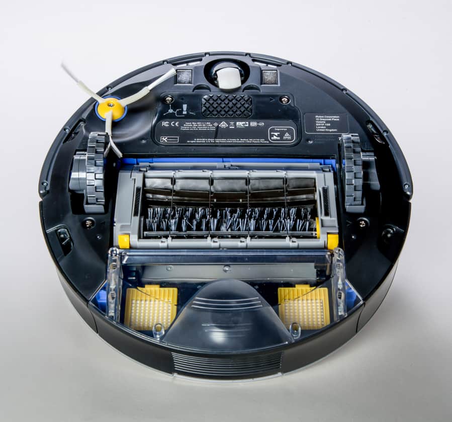 Bottom View Of An Irobot Roomba Hoover