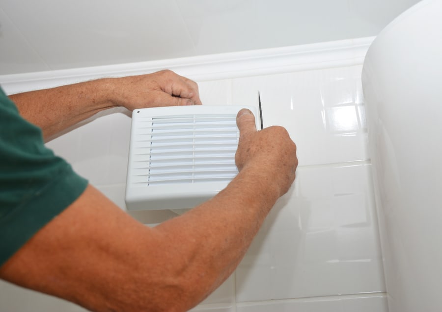 Change The Position Of Your Bathroom Fan