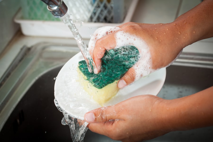 Consider Hand-Washing Dishes Once A Week