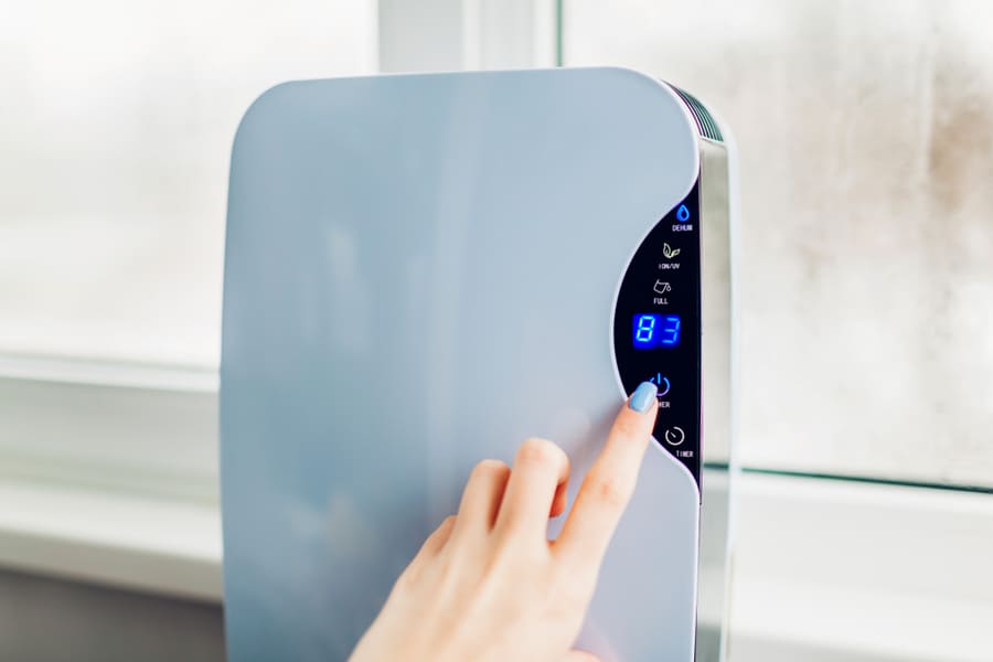 Dehumidifier With Touch Panel