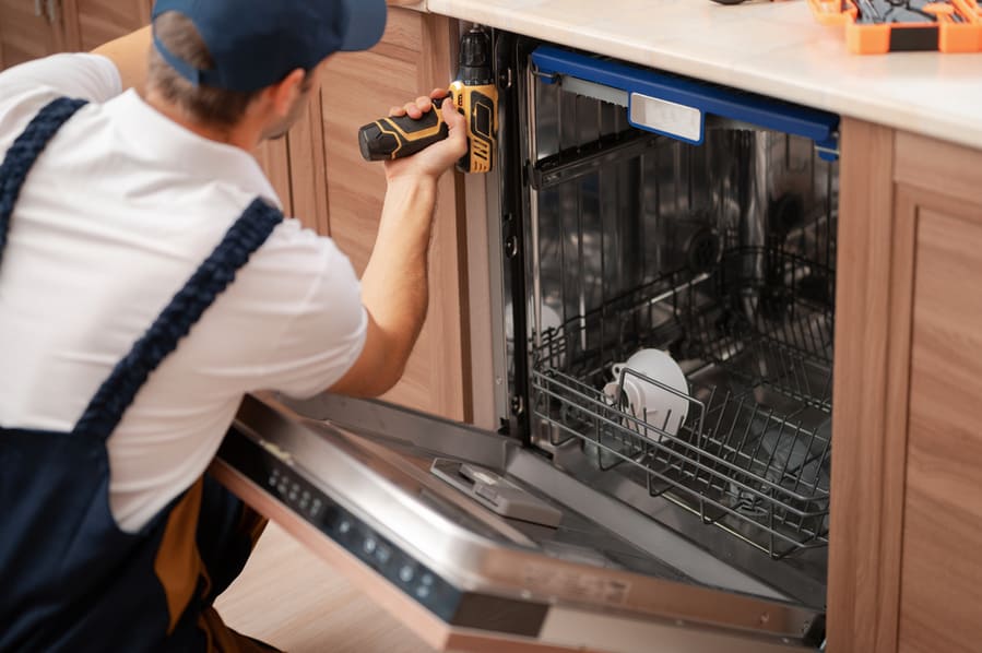 Place A Thick Cardboard Under The Countertop