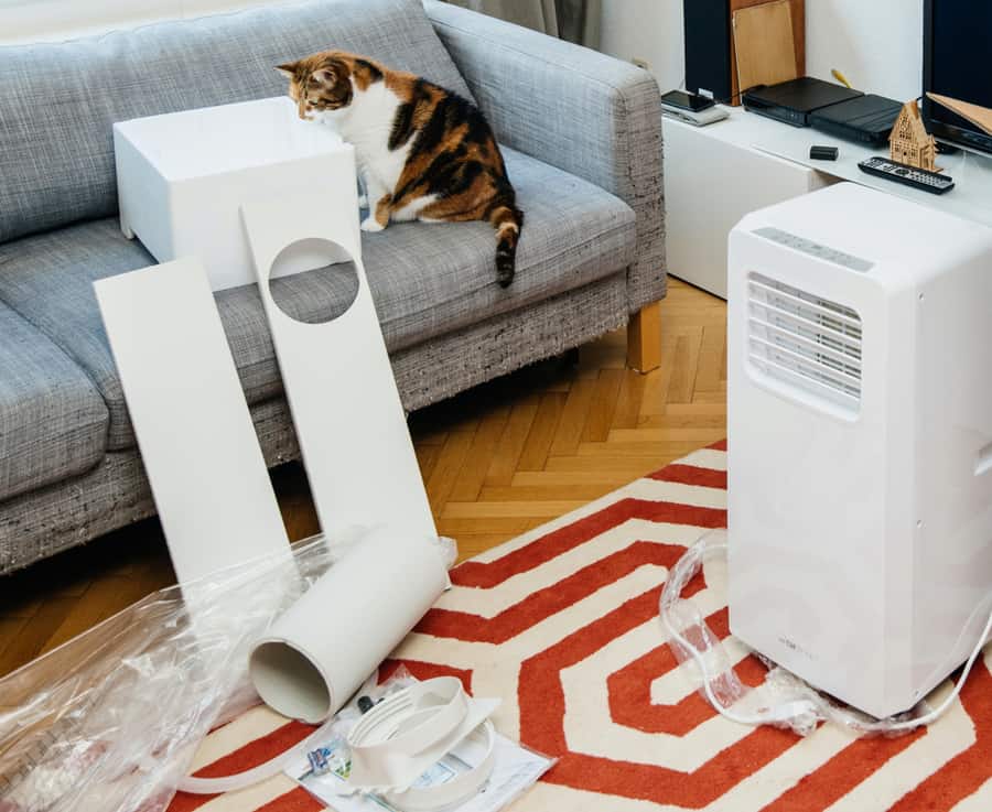 portable air conditioner that does not need to vent outside