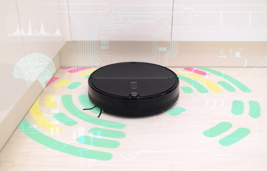 Using Sensors For The Robot Vacuum Cleaner To Achieve Optimal Movement And Cleaning