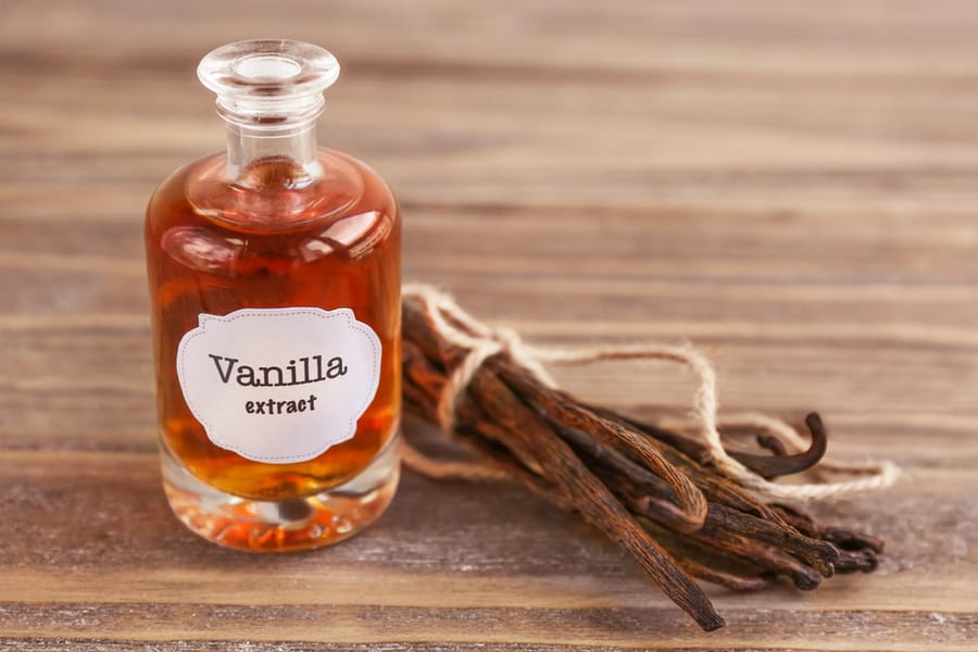 Using Water And Vanilla Extract